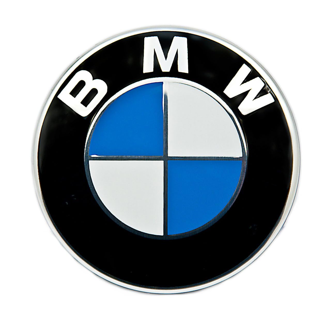 4 Stück Auto-Radnabenkappe, für BMW 60MM Hitzebeständiger Radnaben Mitteldeckel Ersatz Auto Zubehör für Radnaben von BNOIYPP