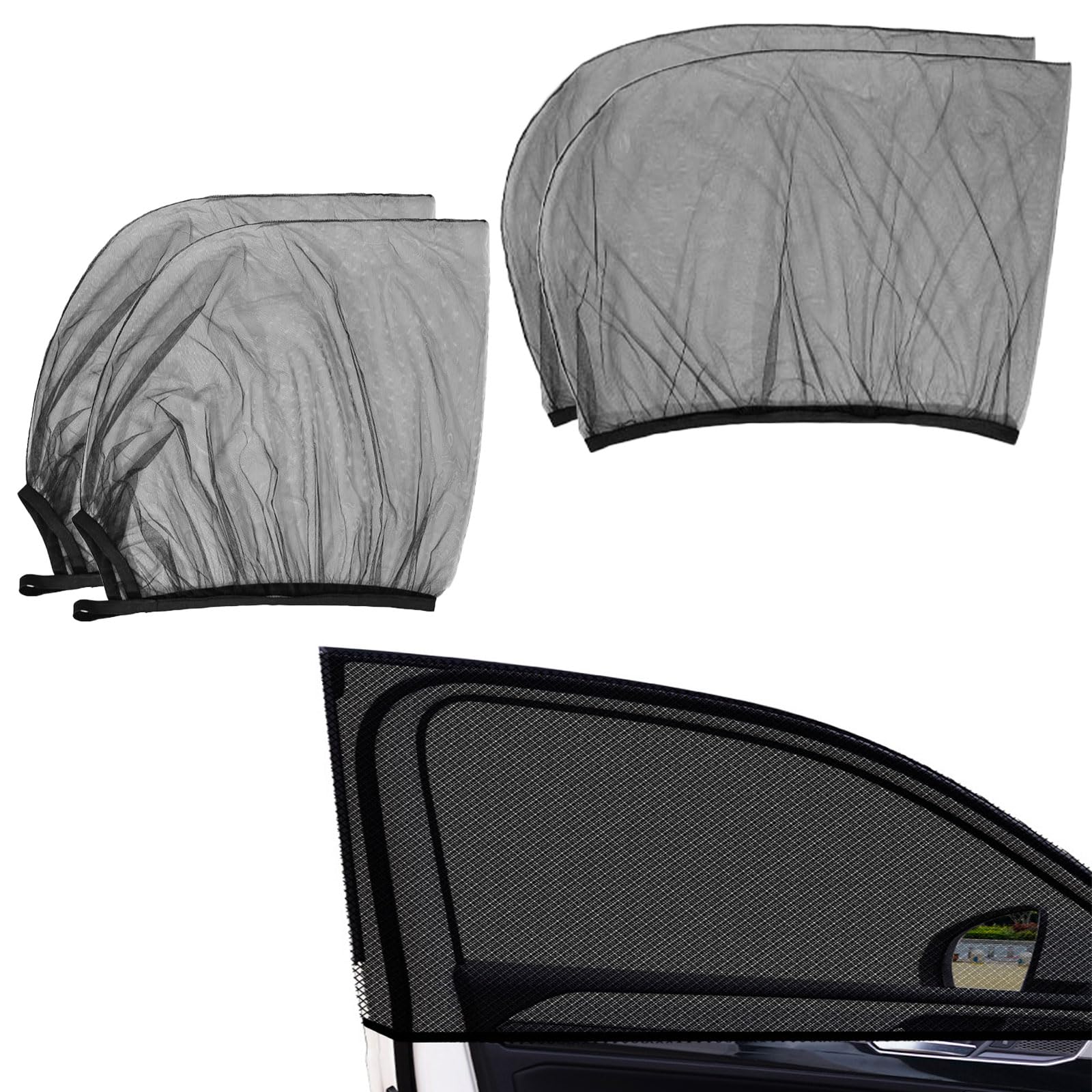 Sonnenschutz Auto Baby Universal Sonnenblende Auto Netz Universal Sonnenblende Auto Kinder Auto Fenster Sonnenschutz Auto UV Schutz Seitenfenster für Kinder Haustiere 4 Stück Sonnenschutz Auto Baby Universal Sonnenblende Auto Netz Universal Sonnenblende Auto Kinder Auto Fenster Sonnenschutz Auto UV Schutz Seitenfenster für Kinder Haustiere 4 Stück von BNOYONERAS