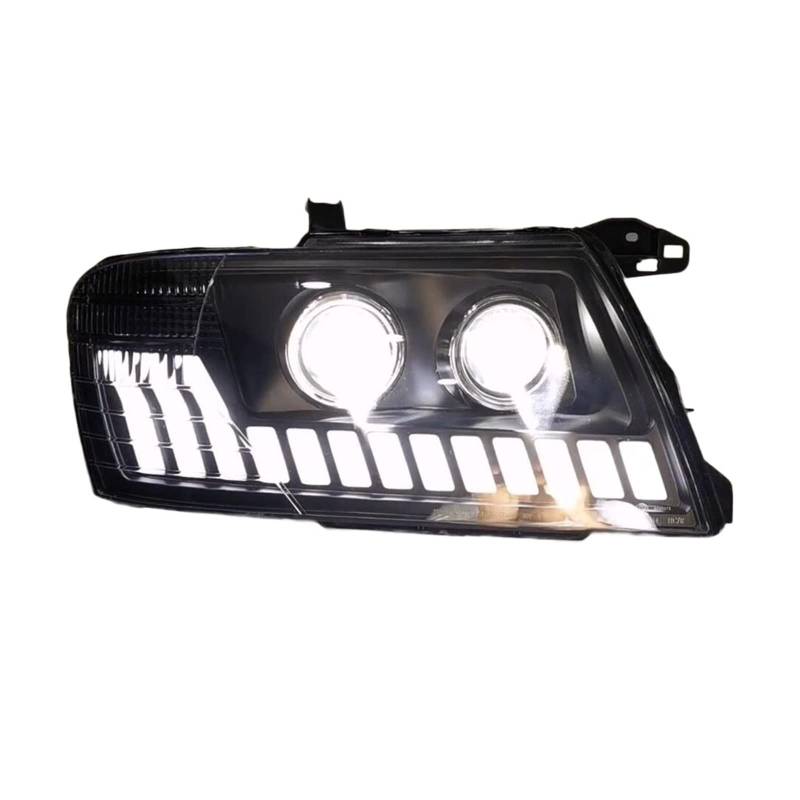 Headlights Light Head Lamp LED Bi Xenon Bulb Fog Lights Tuning Compatible With Mitsubishi Pajero V73 2004-2016 Montero DRL Day Running(-_LEFT HAND DRIVE) von BOABEODVB