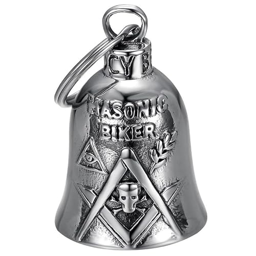 BOBIJOO JEWELRY - Clochette Moto Franc-maçon Biker Porte-Bonheur Acier inoxydable Argent BOBIJOO JEWELRY - Clochette Moto Franc-maçon Biker Porte-Bonheur Acier inoxydable Argent von BOBIJOO JEWELRY