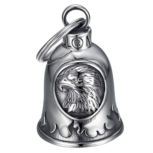 BOBIJOO JEWELRY - Clochette moto Tête d'Aigle Porte-bonheur Acier inoxydable Argent BOBIJOO JEWELRY - Clochette moto Tête d'Aigle Porte-bonheur Acier inoxydable Argent von BOBIJOO JEWELRY