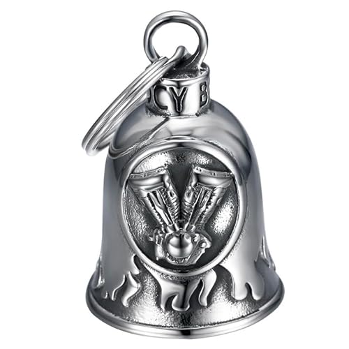 BOBIJOO JEWELRY - Clochette Moto V-Twin Motor Porte-Bonheur MOCY Bell Acier inoxydable Argent BOBIJOO JEWELRY - Clochette Moto V-Twin Motor Porte-Bonheur MOCY Bell Acier inoxydable Argent von BOBIJOO JEWELRY
