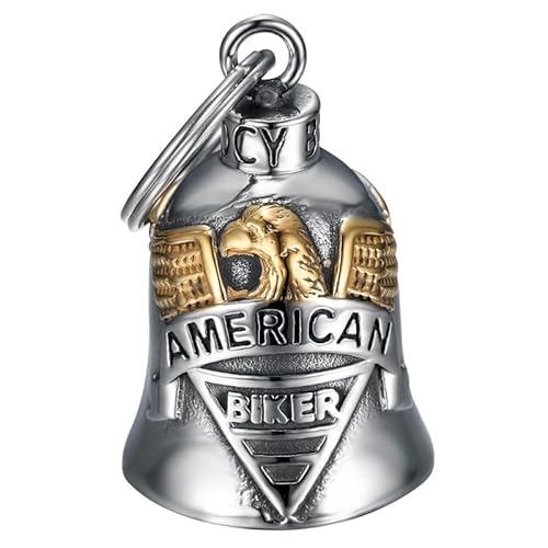 BOBIJOO JEWELRY - Clochette Porte-Bonheur Protection Motard Moto Acier 316L American Biker Live to Ride BOBIJOO JEWELRY - Clochette Porte-Bonheur Protection Motard Moto Acier 316L American Biker Live to Ride von BOBIJOO JEWELRY