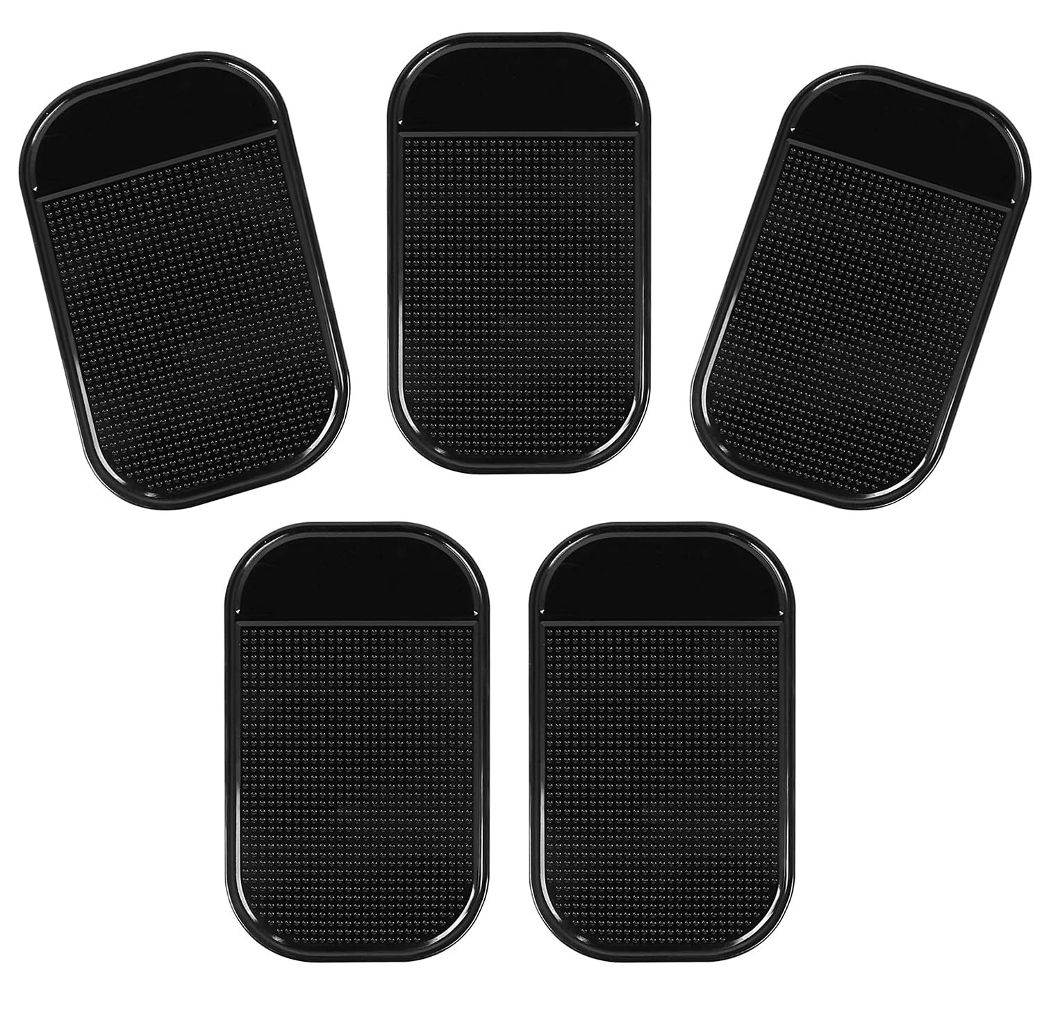 BOBOZHONG Antirutschmatte Auto Armaturenbrett Haftmatte,5 Stück Antirutschmatte Autoselbstklebende Armaturenbrett Pad Interieur PU Magie Auto Pad für Holding Handy,Schlüssel,Sonnenbrille (14 x 7 cm) BOBOZHONG Antirutschmatte Auto Armaturenbrett Haftmatte,5 Stück Antirutschmatte Autoselbstklebende Armaturenbrett Pad Interieur PU Magie Auto Pad für Holding Handy,Schlüssel,Sonnenbrille (14 x 7 cm) von BOBOZHONG
