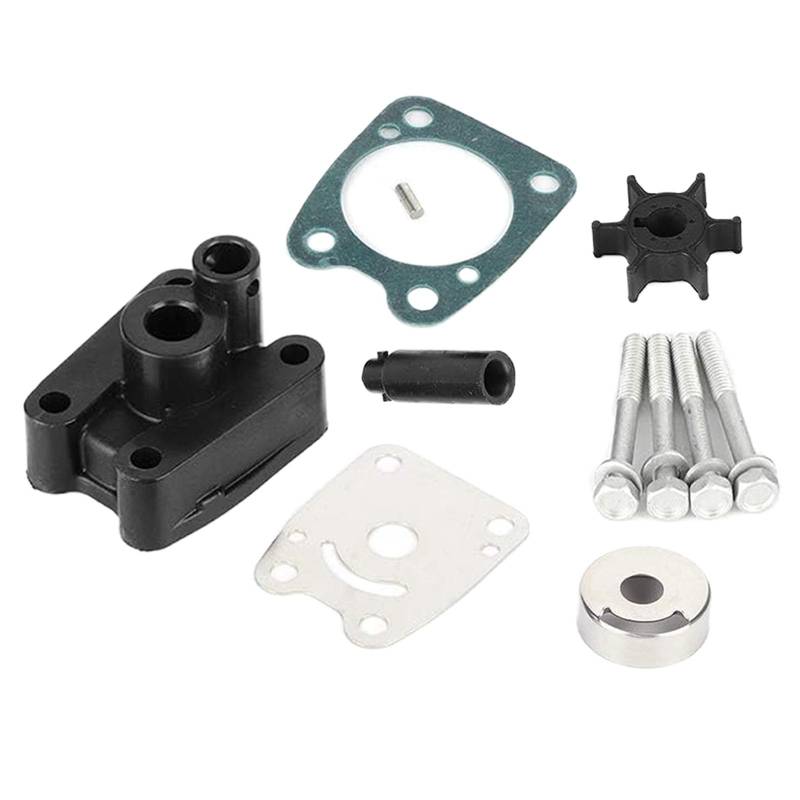 Wasserpumpen Reparatursatz, 6E0-W0078-A2 6E0-W0078-00 6E0-W0078-01 Ersatz für Johnson Evinrude 4PS 5PS Außenborder Impeller Wasserpumpe Reparaturzubehör Ersatzteile Passend für Boote von BODYGAD