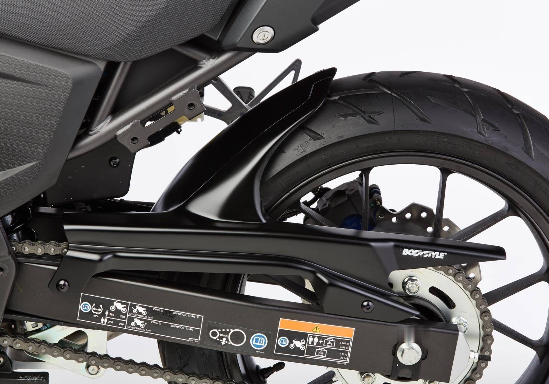 BODYSTYLE Hinterradabdeckung kompatibel mit HONDA VFR1200X Crosstourer SC76 1237 ccm Bj. 2016-2021 BODYSTYLE Hinterradabdeckung kompatibel mit HONDA VFR1200X Crosstourer SC76 1237 ccm Bj. 2016-2021 von BODYSTYLE