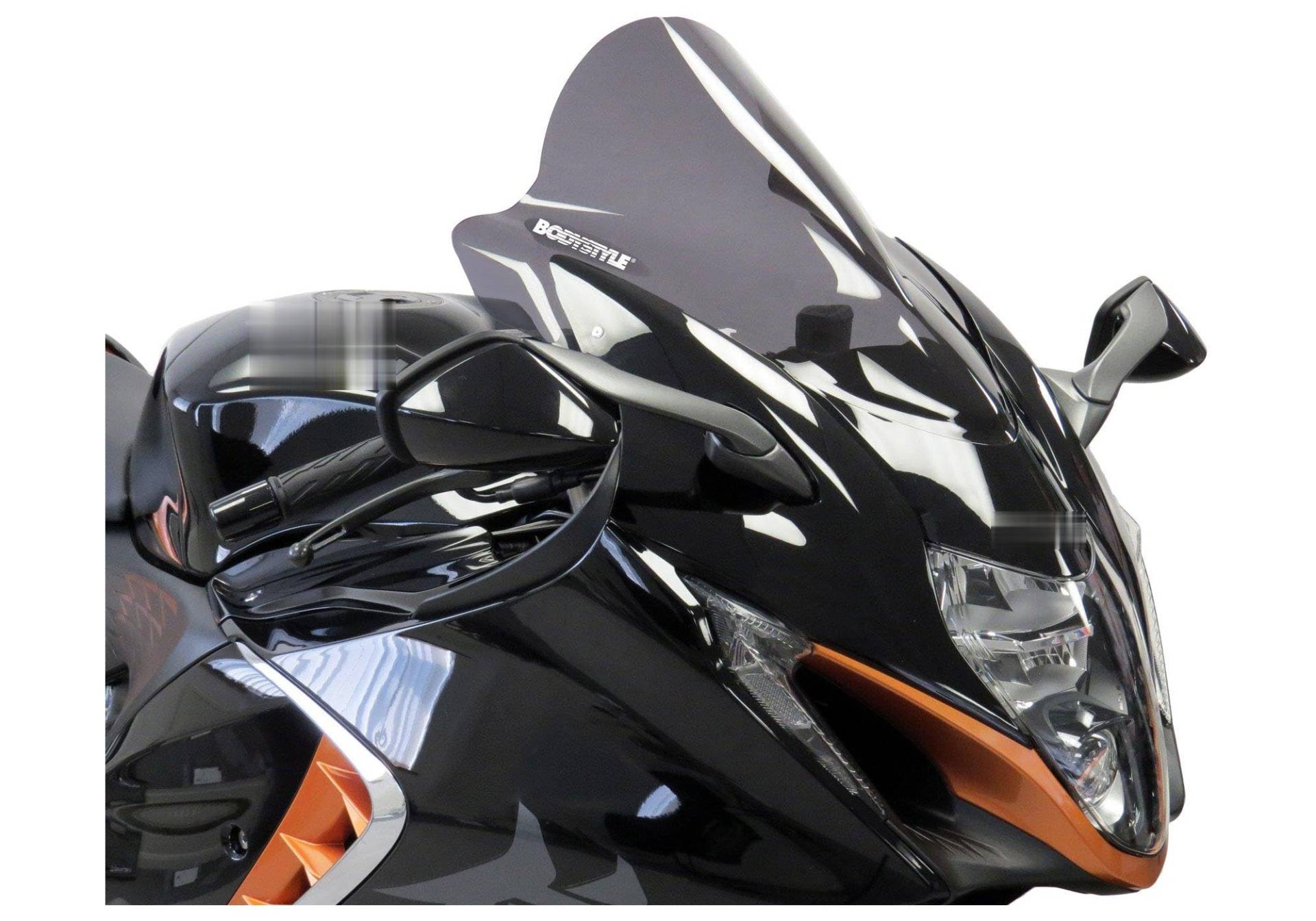 BODYSTYLE Racing Cockpitscheibe kompatibel mit Suzuki GSX 1300 R Hayabusa WEJ0 1340 CCM Bj. 2021-2024 von BODYSTYLE