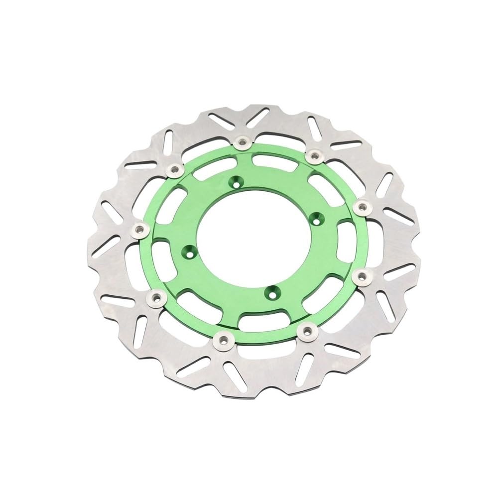 BOEYDSE88 Motorrad-Bremsscheibe Für KX450F Für KLX450R 125 250 Für KX 250F Für 450F 2006-2021 270mm 320mm Vorne Hinten Bremsscheibe Schwimm Rotor Für KX125 Für KX250 Für KX250F(320mm) von BOEYDSE88