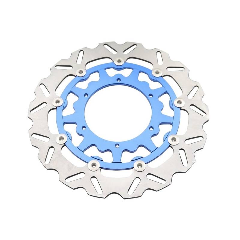 BOEYDSE88 Motorrad-Bremsscheibe Für WR125 WR250 WR250F WR400F WR426F WR450F YZ125 250 400 426 450 Motorrad 320mm 270mm Schwimm Front Bremsscheibe Rotor(320mm Front Disk) von BOEYDSE88