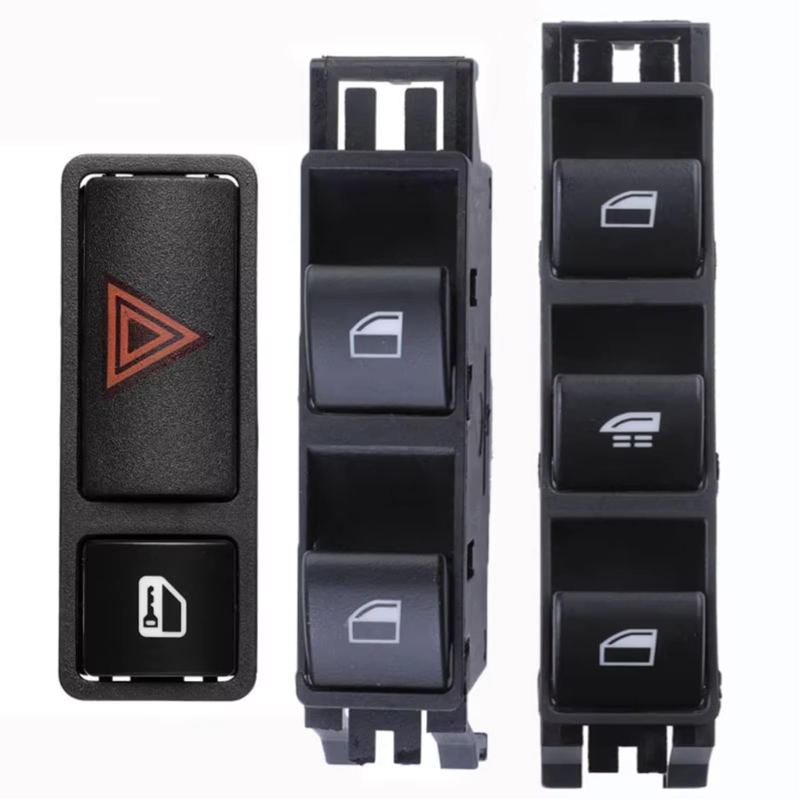 Auto Fensterheber Schalter Für 3 Serie E46 318Ci 325Ci 330Ci M3 Cabrio Power Fenster Schalter Taste 61316902178 61316902183 61318368920(A Set) von BOHHO