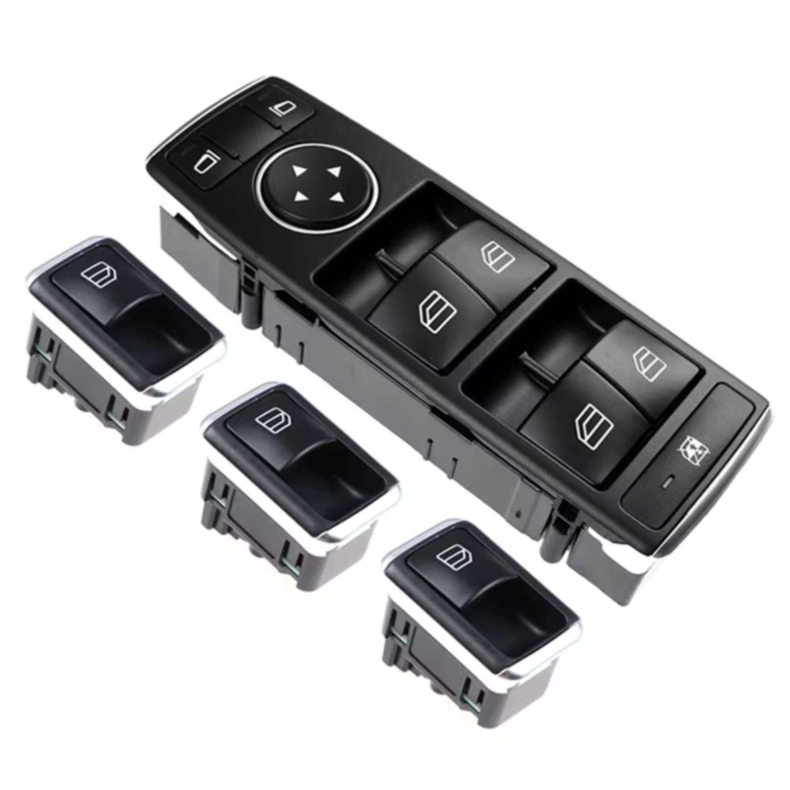 Auto Fensterheber Schalter Für Benz W204 W212 CE Für GLK Klasse Electric Power Master Fenster Control Schalter Auto 2049058202 2049055302 2049055402(E) von BOHHO