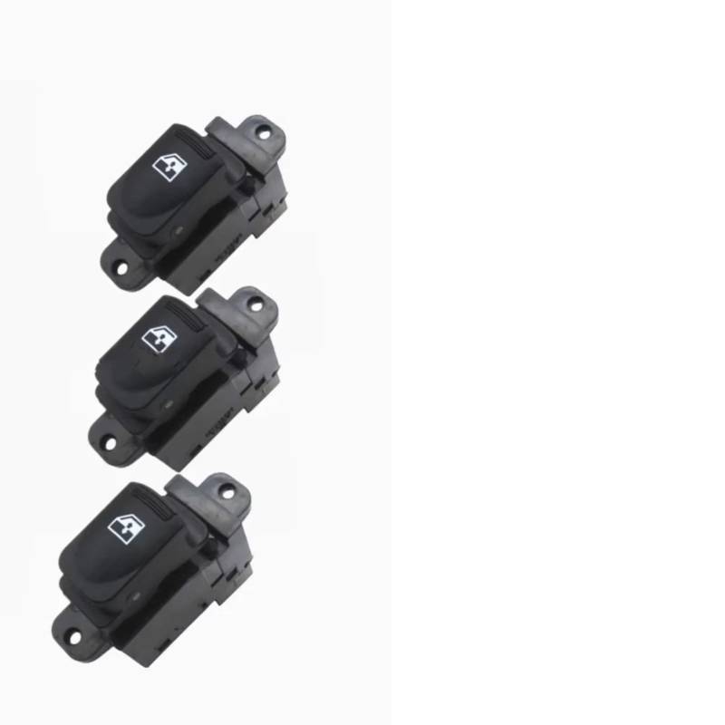 Auto Fensterheber Schalter Für Hyundai Für Accent 2007-2010 OEM #935701E110 Auto Power Master Fenster Control Schalter Fensterheber Taste(3pcs Single Switch) von BOHHO