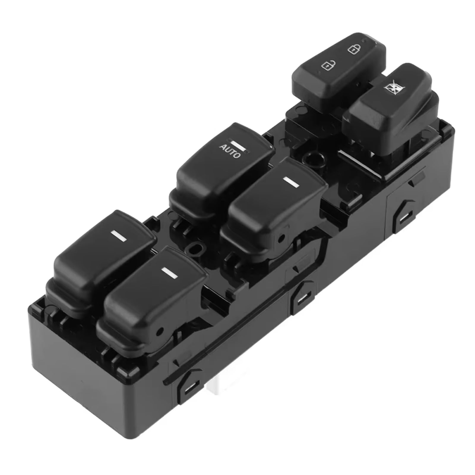 Auto Fensterheber Schalter Für Hyundai Für Sonata 2011-2015 93570-3S000RAS Vorne Links Power Fenster Master Control Schalter Graue Taste(Black Button) von BOHHO