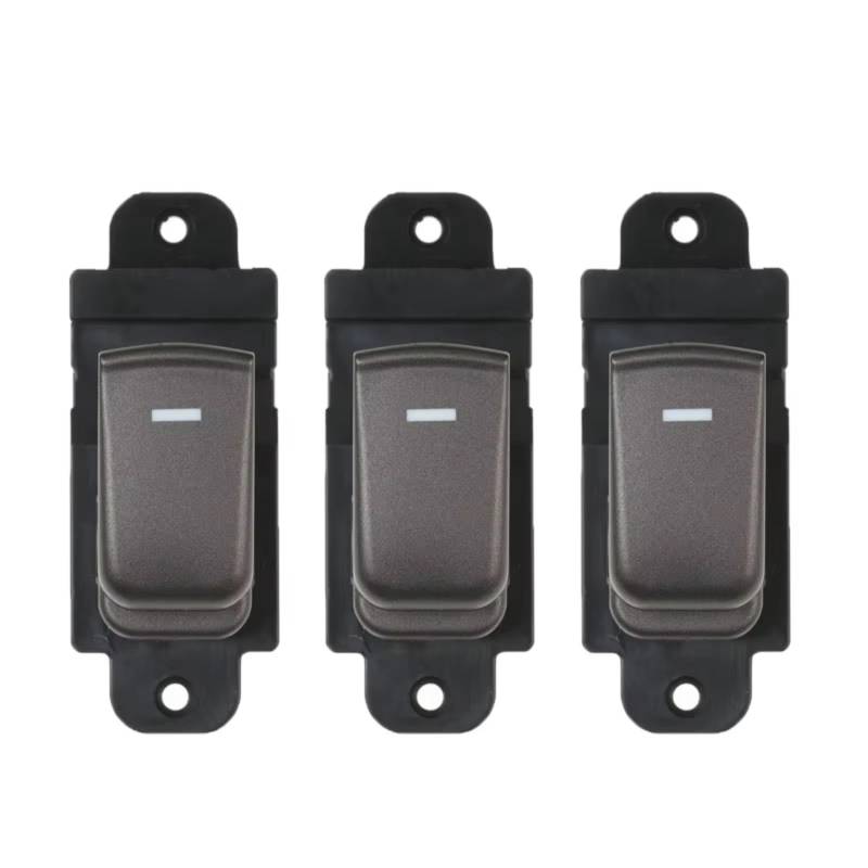 Auto Fensterheber Schalter Für Hyundai NF Für Sonata 2008-2010 2 Farbe Links Hand Stick Fenster Haupt Schalter Taste 93570-3K600 93580-3K500(Button A) von BOHHO