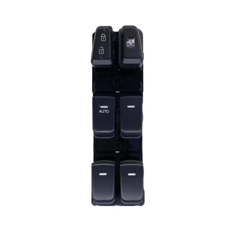 Auto Fensterheber Schalter Für Hyundai für Sonata 2011-2016 93570-3S000 Fahrerseite Power Master Fenster Control Schalter(Schwarz) von BOHHO