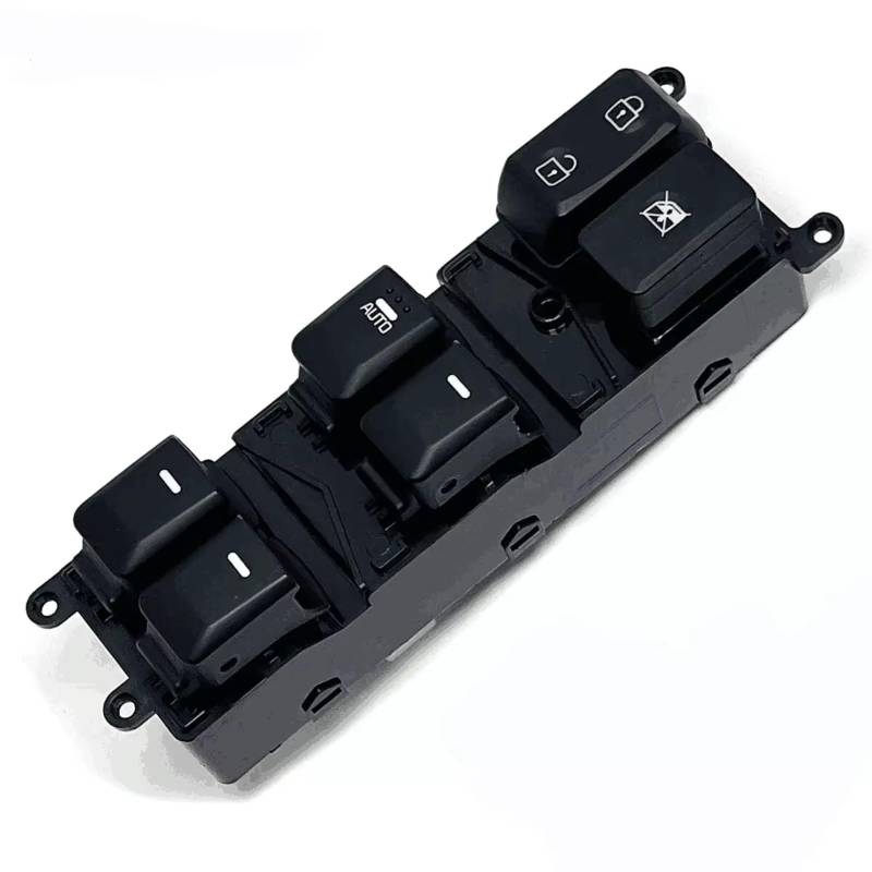 Auto Fensterheber Schalter Für Kia für Rio 2012-2017 Vorne Links Fahrerseite Fensterheber Tür Haupt Control Schalter Taste 93570-1W157 von BOHHO