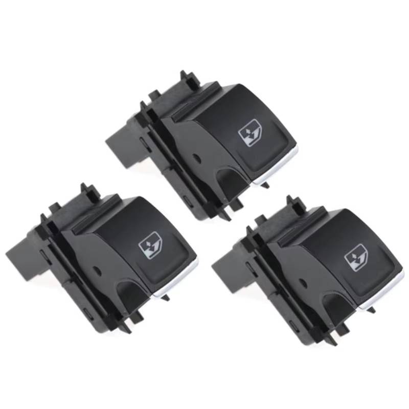 Auto Fensterheber Schalter Für Skoda für Kodiaq für Superb Beifahrerseite Fensterschalter Taste 5G0959855F 5G0959855L(3 pcs) von BOHHO