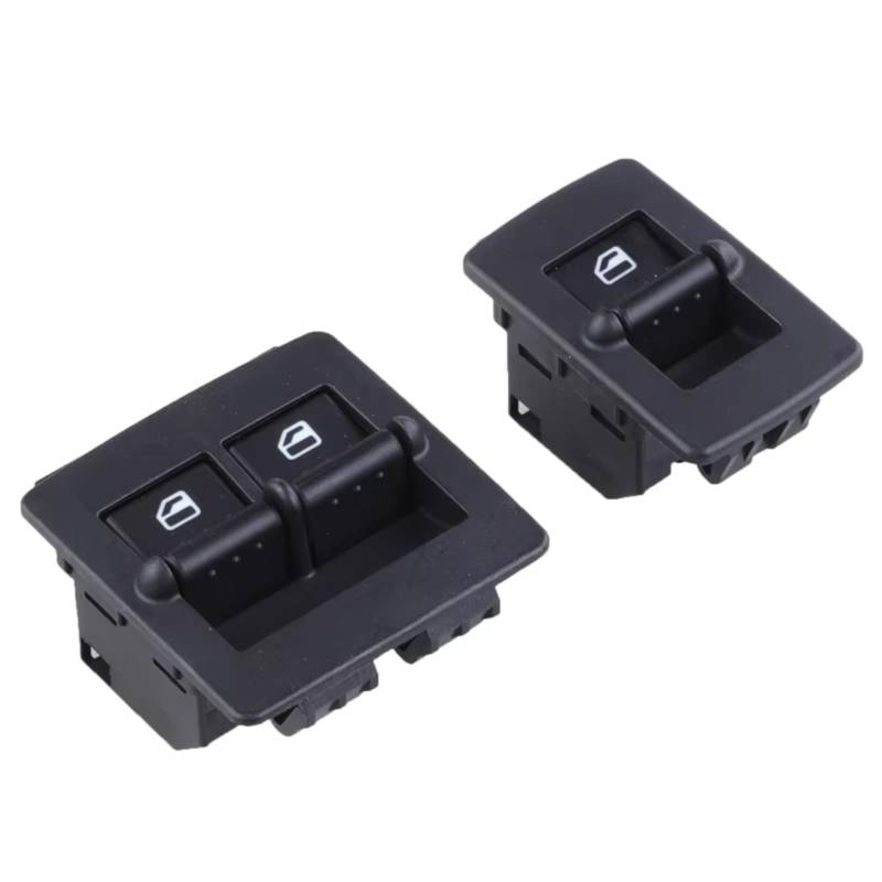 Auto Fensterheber Schalter Für VW Für Käfer 1998-2010 2,5 L Elektrische Fenster Control Schalter Glas Heber Taste Auto 1C0959527A 1C0959855A(A Set) von BOHHO