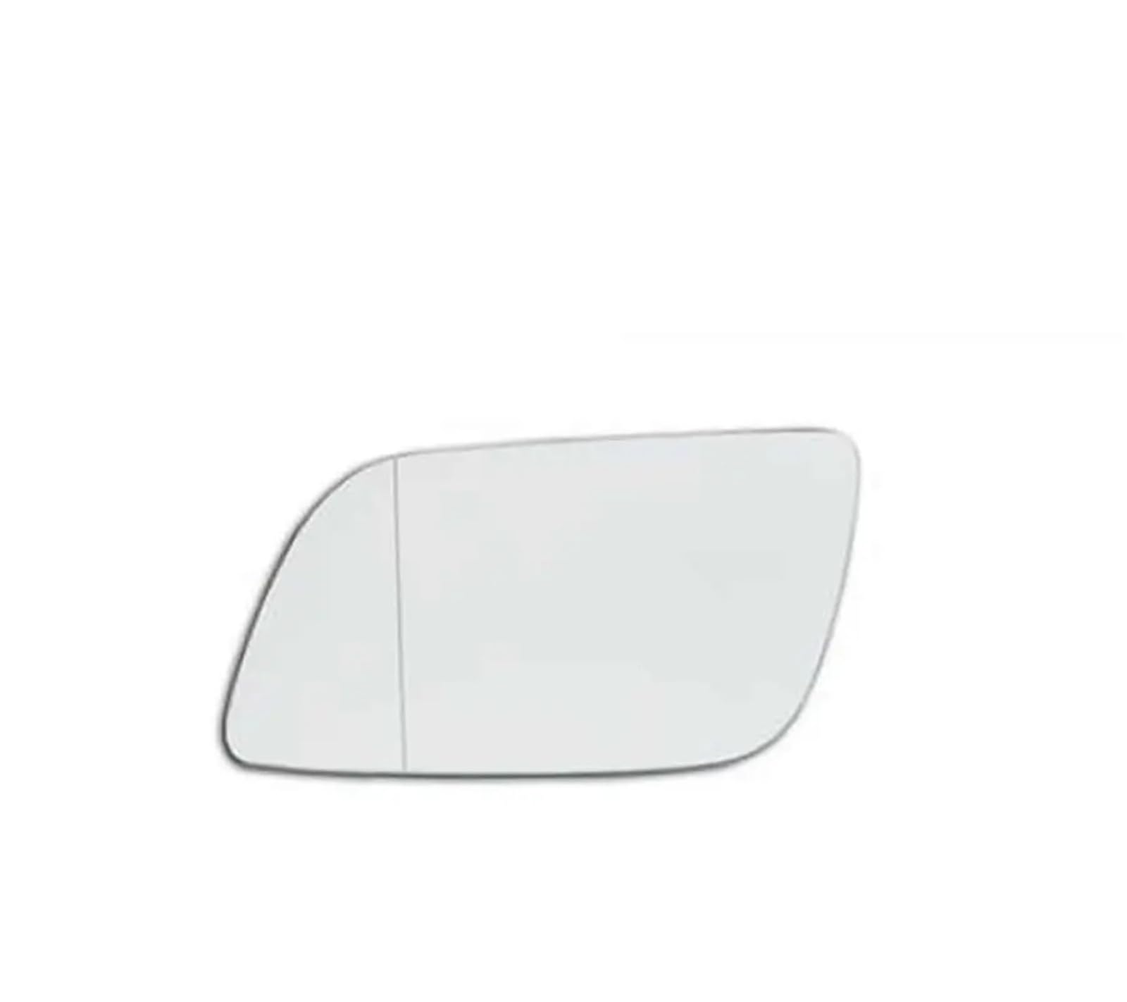 Für VW Für Polo 2002-2005 Heizung Ersatz Seite Spiegel Objektiv Tür Flügel Rückspiegel Weiß Glas 1 stück Außenspiegelglas(1piece Left no Heating) von BOHHO