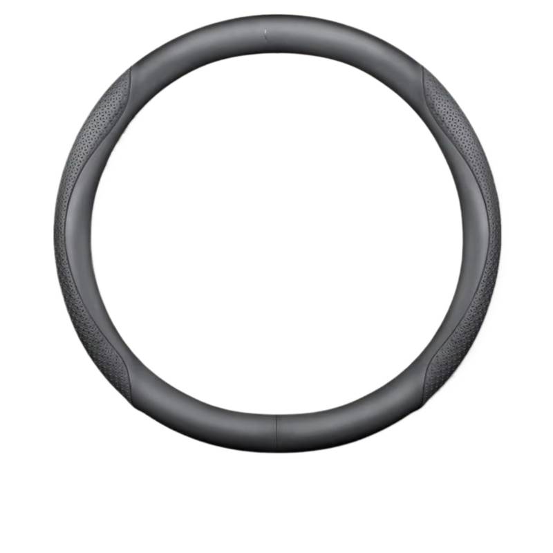 Lenkradschutz Für Mazda 3 5 6 Für SKYACTIV Für Axela Für Atenza CX30 CX5 CX8 CX9 MX5 RX8 RX7 BT50 Carbonfaser-Wildleder-Auto-Lenkradabdeckung Lenkradschoner(B Black) von BOHHO