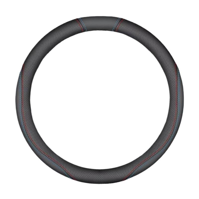 Lenkradschutz Für Mazda2 3 6 Für SKYACTIV Für Axela Für Atenza CX30 CX5 CX8 CX9 MX5 RX8 RX7 BT50 Wildleder Leder Auto Lenkrad Abdeckung Lenkradschoner(A Black 2) von BOHHO