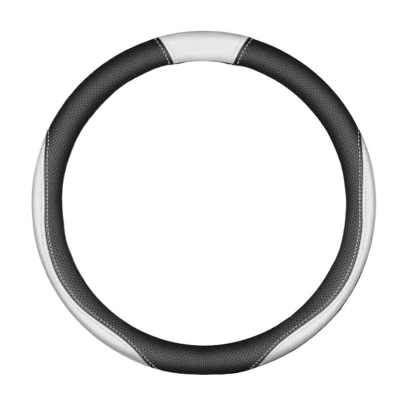 Lenkradschutz Für Mazda2 3 6 Für SKYACTIV Für Axela Für Atenza CX30 CX5 CX8 CX9 MX5 RX8 RX7 BT50 Wildleder Leder Auto Lenkrad Abdeckung Lenkradschoner(A White) von BOHHO