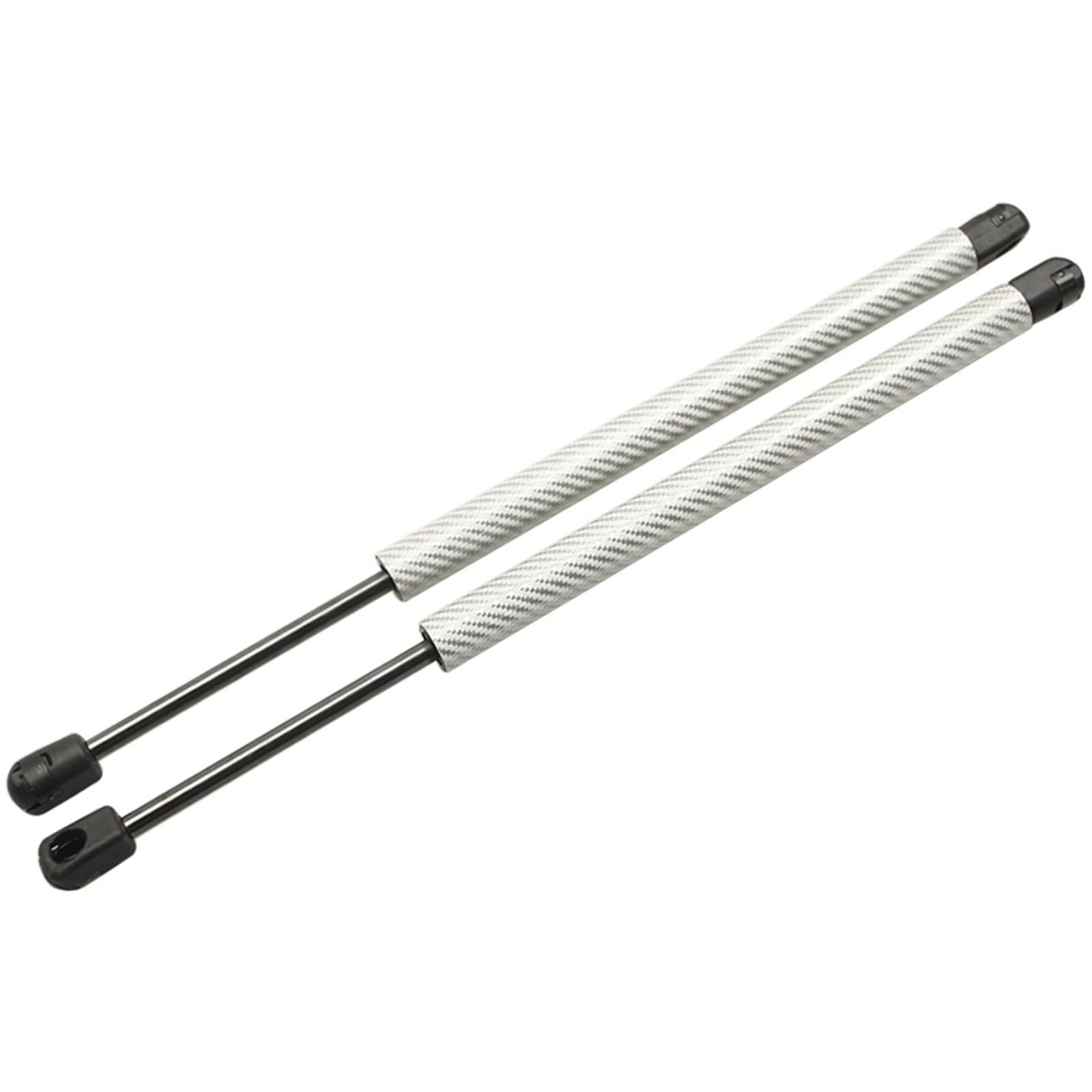 Motorhauben Gasfeder Für Toyota FJ Für Cruiser 2010-2019 Front Hood Bonnet Ändern Gas Streben Schock Dämpfer Lift Unterstützt Auto-Styling Absorber Gasfeder Motorhaube Vorne(Silver Carbon Fiber) von BOHHO