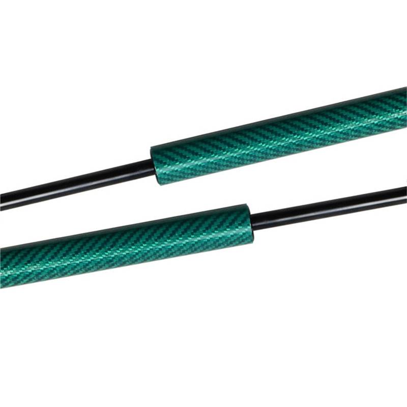 Motorhauben Gasfeder Für VW Für Polo 5th 6R 6C 61 2009-2017 Front Hood Bonnet Ändern Gas Streben Carbon Faser Lift Unterstützt Quellen Dämpfer Stange Gasfeder Motorhaube Vorne(Green Carbon Fiber) von BOHHO