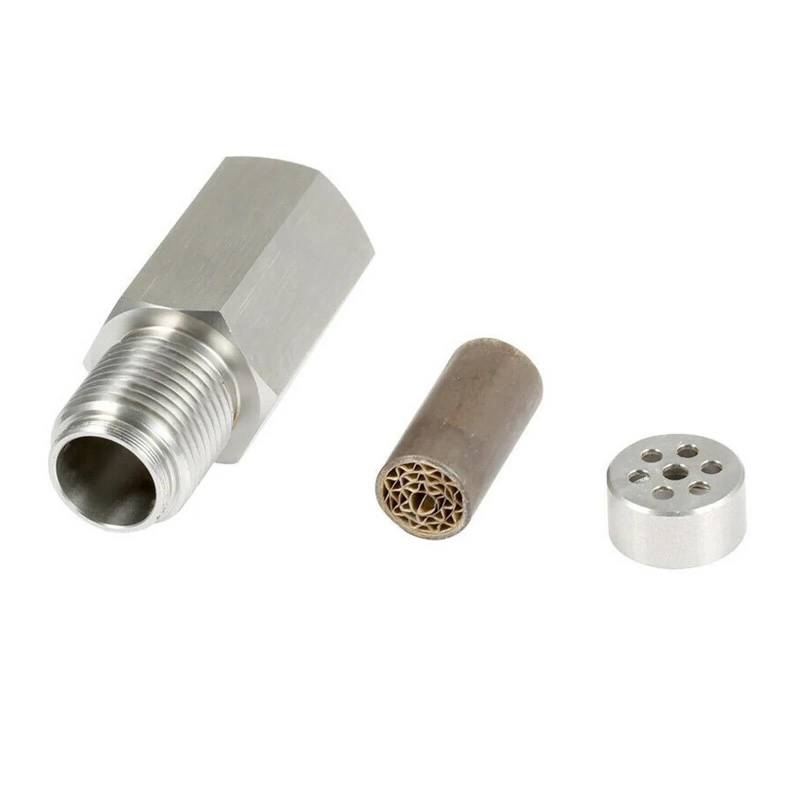 Sauerstoffsensor Sauerstoff-O2-Sensor-Abstandshalter-Adapter Motorlicht Sauerstoffsensor-Simulator-Verlängerung, M18 X 1.5 Katalysator CEL-Eliminator-Überprüfung O2 Lambdasonden von BOHHO