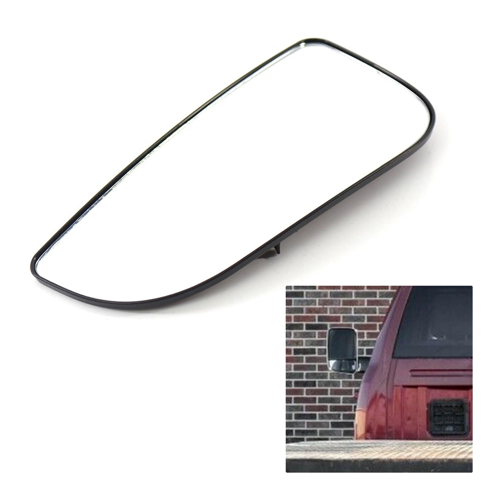 Spiegelglas Ersatz 1Pcs Für Dodge Für Ram 1500 2500 3500 4500 5500 2010 2011 2012 2013 2014 2015-2020 Auto Tow Spiegel Glas Konvexen Power Äußere 68067731AA Außenspiegel Glas (Größe : A-Left) von BOHHO