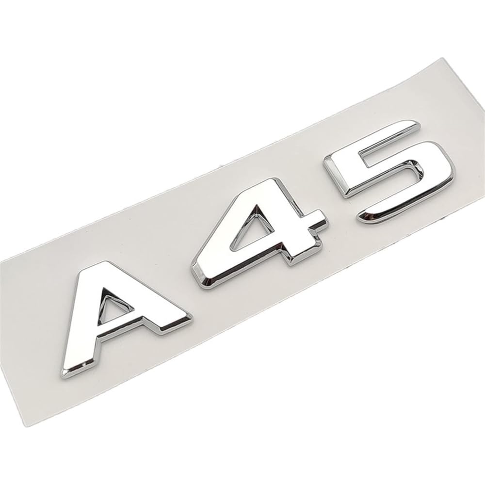 BOJOUL Emblem Auto Aufkleber, für Mercedes A45 AMG W176 W177 Metall-Emblem-Aufkleber Buchstaben Emblem-Schild Buchstaben Abzeichen-Zubehör,B BOJOUL Emblem Auto Aufkleber, für Mercedes A45 AMG W176 W177 Metall-Emblem-Aufkleber Buchstaben Emblem-Schild Buchstaben Abzeichen-Zubehör,B von BOJOUL