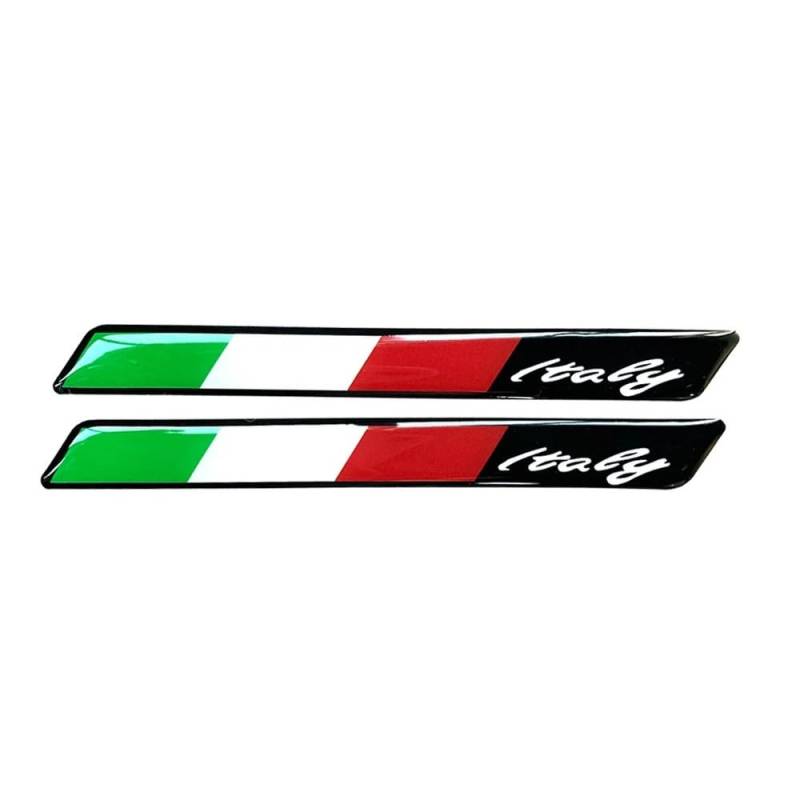 BONFUN tankaufkleber pad Motorrad Motocross Motorrad Aufkleber Italienische Flagge Aufkleber für Du&Cati Corse von BONFUN