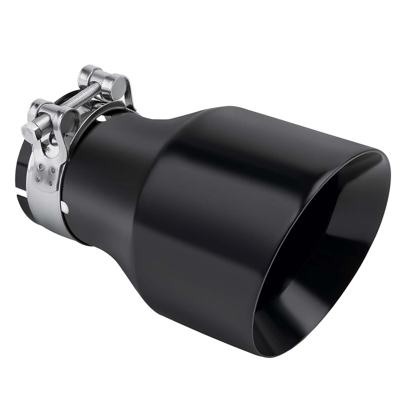 Auspuffspitzen, Edelstahl universelle Auto Auspuff Ende Endrohr Spitze Doppelwand Poliert Schrägschnitt Schalldämpfer Spitze Auto Auspuffspitze Einlass 63mm Auslass 101mm Endtopf Auspuff Auspuffspitzen, Edelstahl universelle Auto Auspuff Ende Endrohr Spitze Doppelwand Poliert Schrägschnitt Schalldämpfer Spitze Auto Auspuffspitze Einlass 63mm Auslass 101mm Endtopf Auspuff von BONJUME