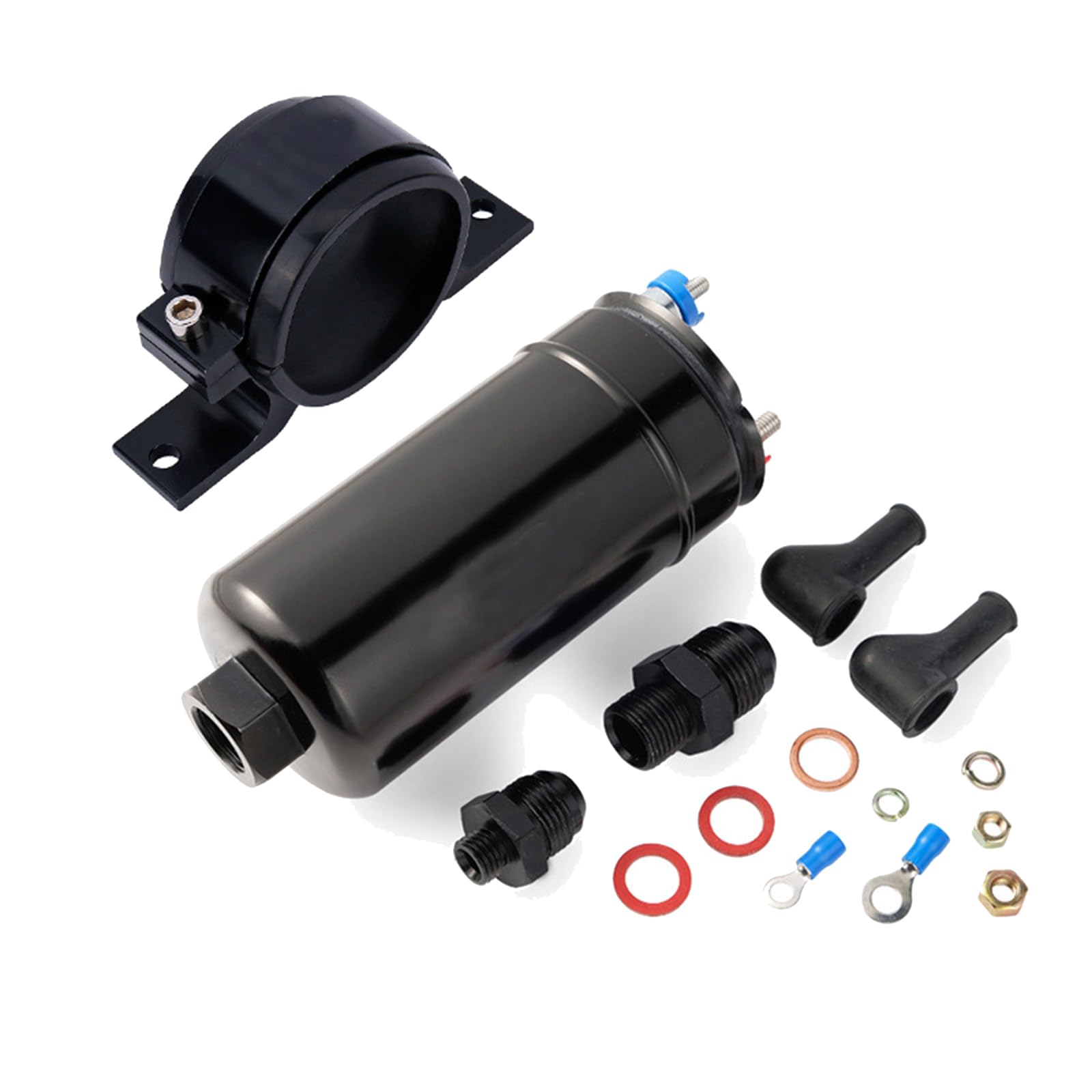 Benzinpumpe 12V, Universelle Kraftstoffpumpe Benzinpumpe Elektrisch 300LPH 75PSI 5Bar 0580254044 Hohem Durchfluss Inline Kraftstoffpumpe Autoteile Modifikationsteile für Autos, Kleinlaster, Wohnmobile Benzinpumpe 12V, Universelle Kraftstoffpumpe Benzinpumpe Elektrisch 300LPH 75PSI 5Bar 0580254044 Hohem Durchfluss Inline Kraftstoffpumpe Autoteile Modifikationsteile für Autos, Kleinlaster, Wohnmobile von BONJUME