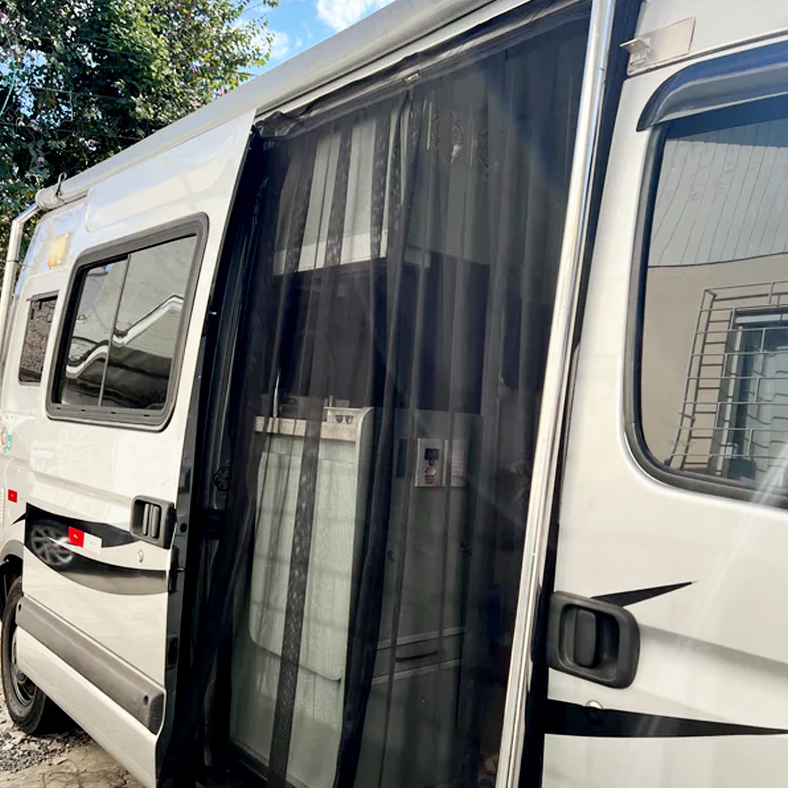 Fliegengitter Auto Magnet, Fliegengitter Auto Insektennetz Universa Magneten Moskitonetze Mesh Abdeckung Sonnenschutz für Wohnmobile Seitentür Kofferraum Outdoor Camping Belüftung Fliegengitter Auto Magnet, Fliegengitter Auto Insektennetz Universa Magneten Moskitonetze Mesh Abdeckung Sonnenschutz für Wohnmobile Seitentür Kofferraum Outdoor Camping Belüftung von BONJUME