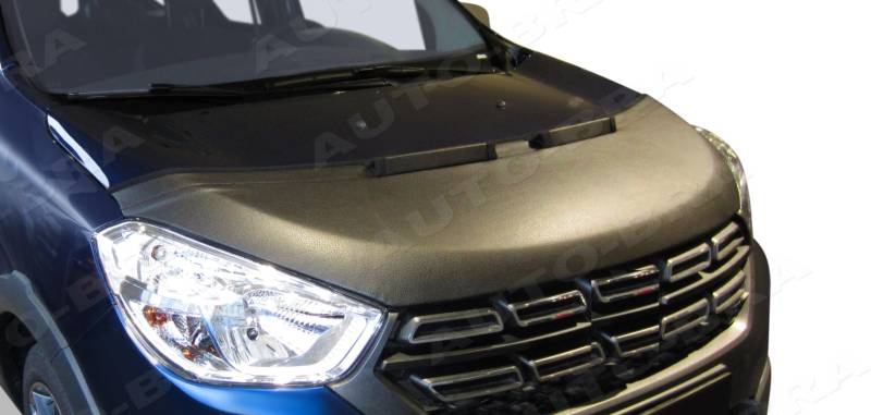 AB3-00076 Auto Bra kompatibel mit Dacia Dokker - Lodgy 2012-2022 Haubenbra Steinschlagschutz Automaske Tuning von BONNET BRA