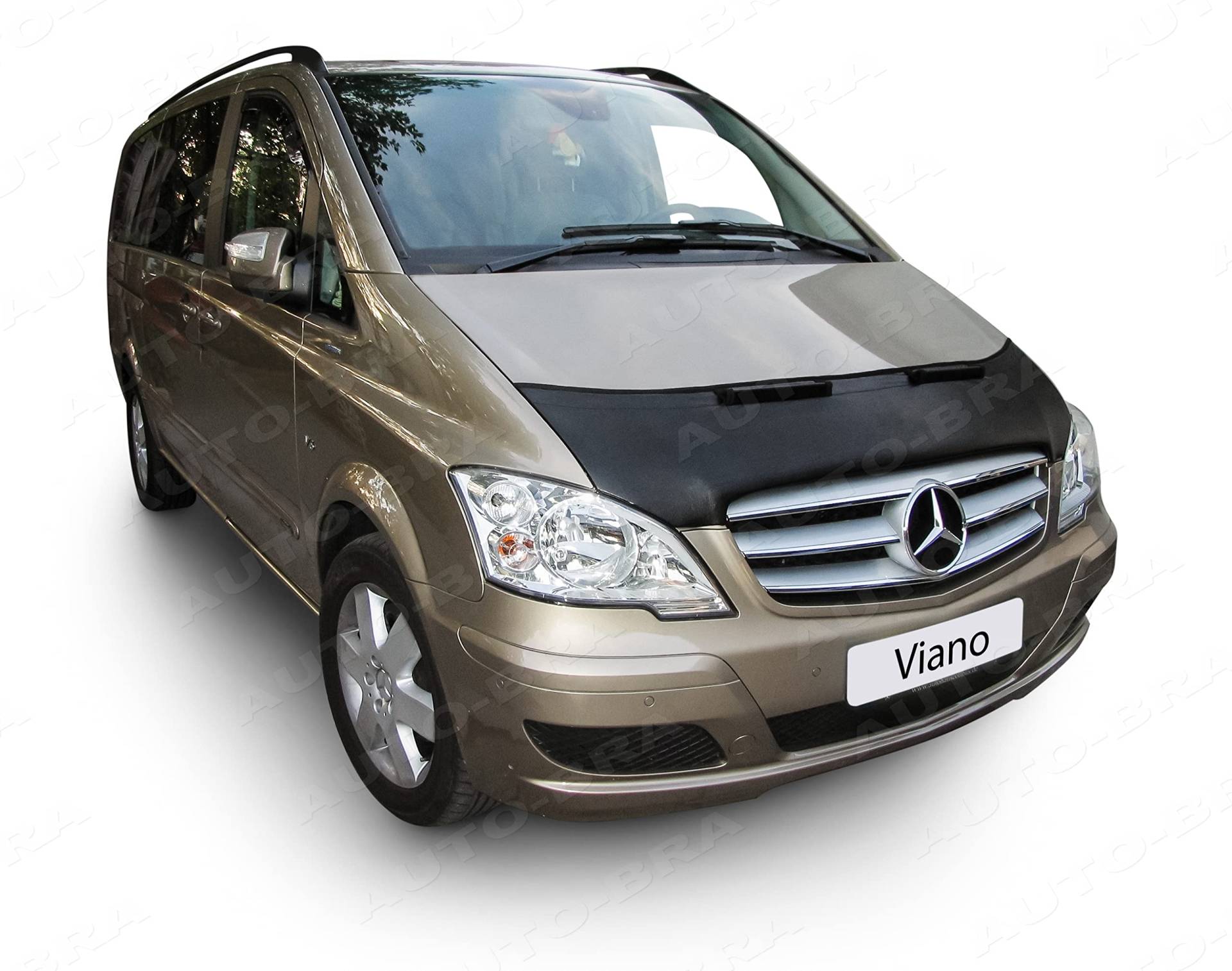 AB3-00134 Auto-Bra Bonnet BRA kompatibel mit Mercedes-Benz MB Vito Viano W639 2003-2014 Haubenbra Steinschlagschutz Tuning Bonnet Bra von BONNET BRA