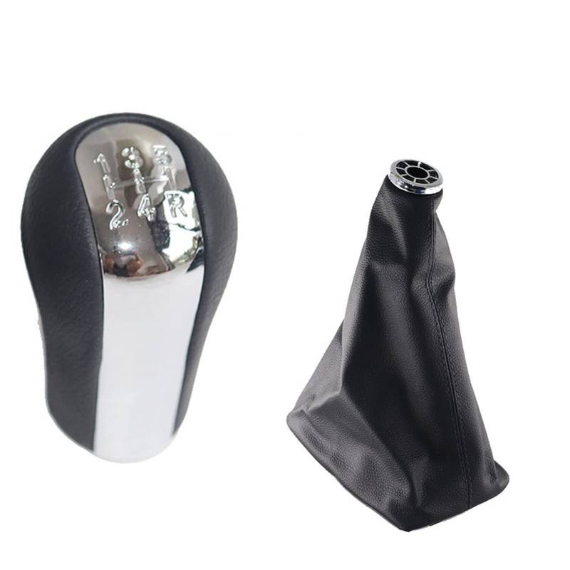 Auto Schaltknauf Für Toyota Für COROLLA Für Kombi (_E12_) (2001-2007) 5/6-Gang Schaltknauf Shifter Hebel Griff Stick Schalthebel Auto (Size : 5 speed set) von BONNYT