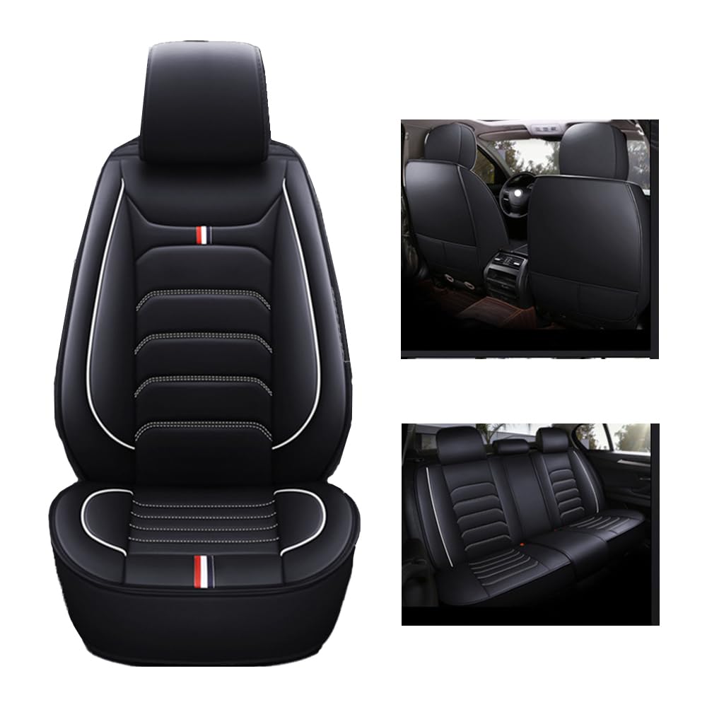 BONOOL Auto Leder Sitzbezügesets, für Volvo XC60 2010 2011 2012 2013 2014 2015 2016 2017 Wasserdicht Verschleißfest Innenraum Schonbezüge sitzschoner Auto Accessories,A BONOOL Auto Leder Sitzbezügesets, für Volvo XC60 2010 2011 2012 2013 2014 2015 2016 2017 Wasserdicht Verschleißfest Innenraum Schonbezüge sitzschoner Auto Accessories,A von BONOOL