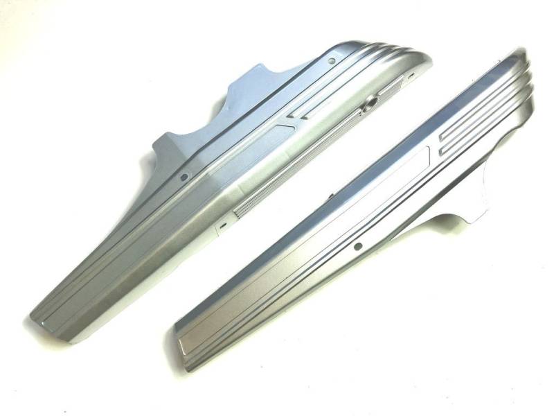 2 Trittbretter silber grau Seitenverkleidung Hercules M2 M3 M4 M5 P3 Prima Mo... von BOOL-tec