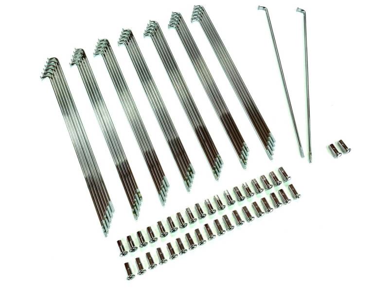 Chrom Speichen + Nippel 183mm Hercules K50 Sprint Ultra Sachs von BOOL-tec