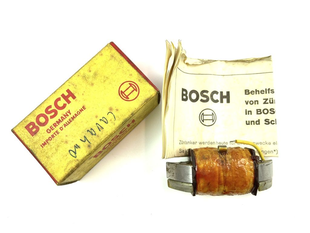NSU Quickly + Cavalino Zündspule 50mm von BOSCH Original Ersatzteil Altbestand von BOOL-tec