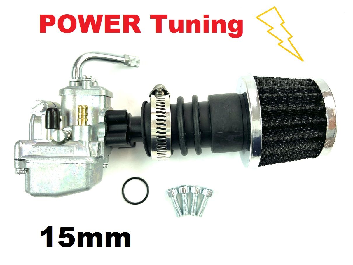 TUNING Vergaser SET 15mm inkl Sportluftfilter + Adapter Hercules Prima M 2 3 4 5 TUNING Vergaser SET 15mm inkl Sportluftfilter + Adapter Hercules Prima M 2 3 4 5 von BOOL-tec