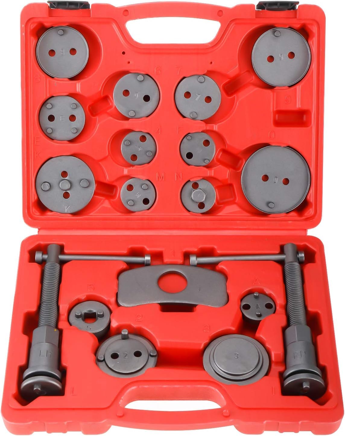 BOOMSTART 18 TLG. Bremskolbenrücksteller Rücksteller Satz Kolbenrücksteller Satz Universal Bremskolben Rückstellwerkzeug Set BOOMSTART 18 TLG. Bremskolbenrücksteller Rücksteller Satz Kolbenrücksteller Satz Universal Bremskolben Rückstellwerkzeug Set von BOOMSTART