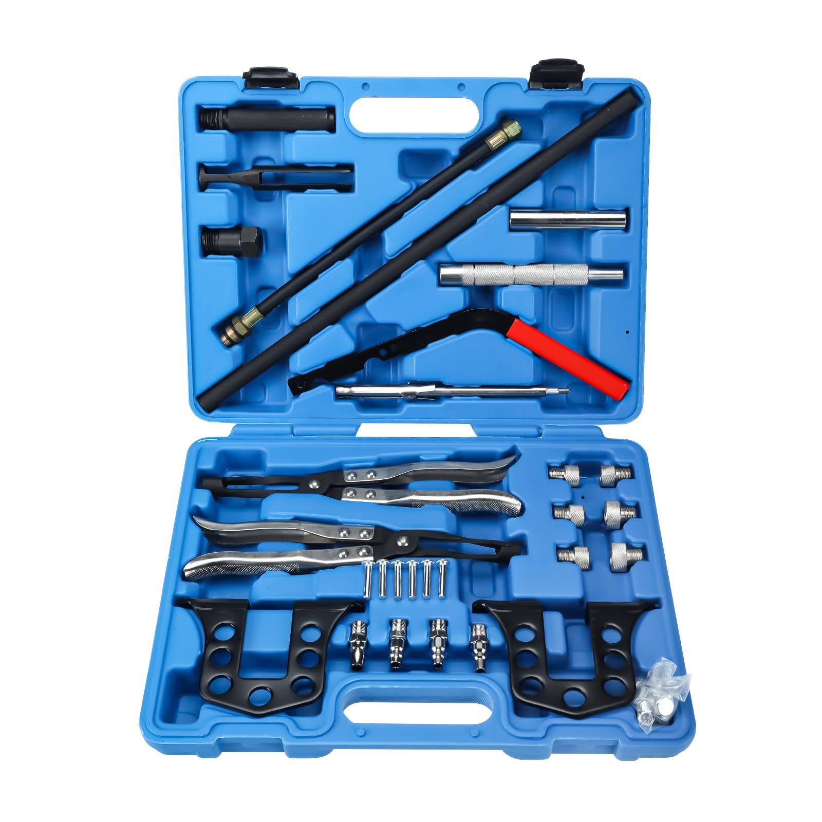 BOOMSTART 41 Stück Ventilfederspanner Ventilfeder Kompressor, Ventilfeder Spanner Satz mit Ventile Zange, Zylinderkopf Reparatur Werkzeug für OHV/OHC Motoren BOOMSTART 41 Stück Ventilfederspanner Ventilfeder Kompressor, Ventilfeder Spanner Satz mit Ventile Zange, Zylinderkopf Reparatur Werkzeug für OHV/OHC Motoren von BOOMSTART