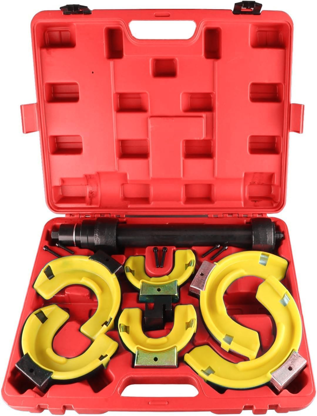 BOOMSTART McPherson Federspanner Satz Universal Fahrwerksfeder KFZ Stoßdämpfer Federbeinsysteme Federbeine Federbein Tuning Werkzeug BOOMSTART McPherson Federspanner Satz Universal Fahrwerksfeder KFZ Stoßdämpfer Federbeinsysteme Federbeine Federbein Tuning Werkzeug von BOOMSTART