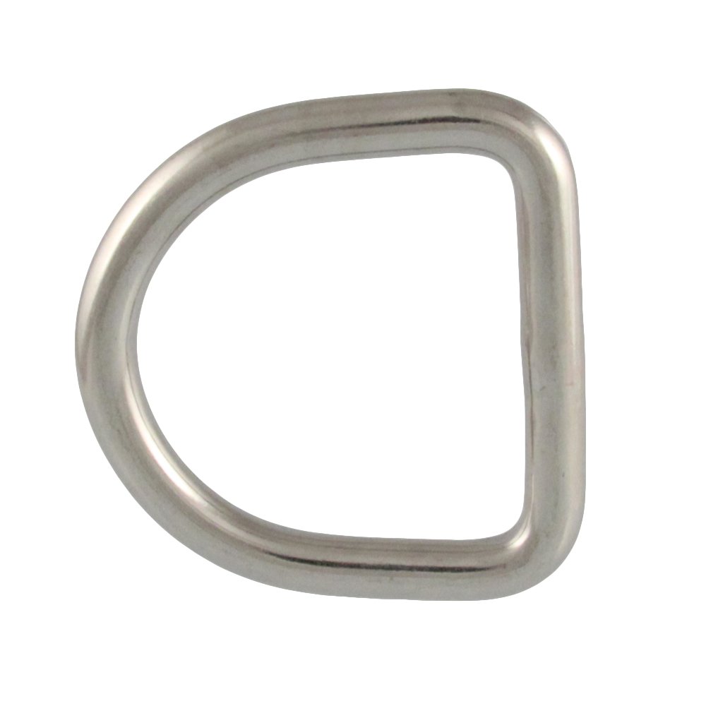 BOOTSTEILE BRAUER 5 Stück D-Ring geschweißt, poliert D= 6 x 50 mm - Edelstahl A4 BOOTSTEILE BRAUER 5 Stück D-Ring geschweißt, poliert D= 6 x 50 mm - Edelstahl A4 von BOOTSTEILE BRAUER