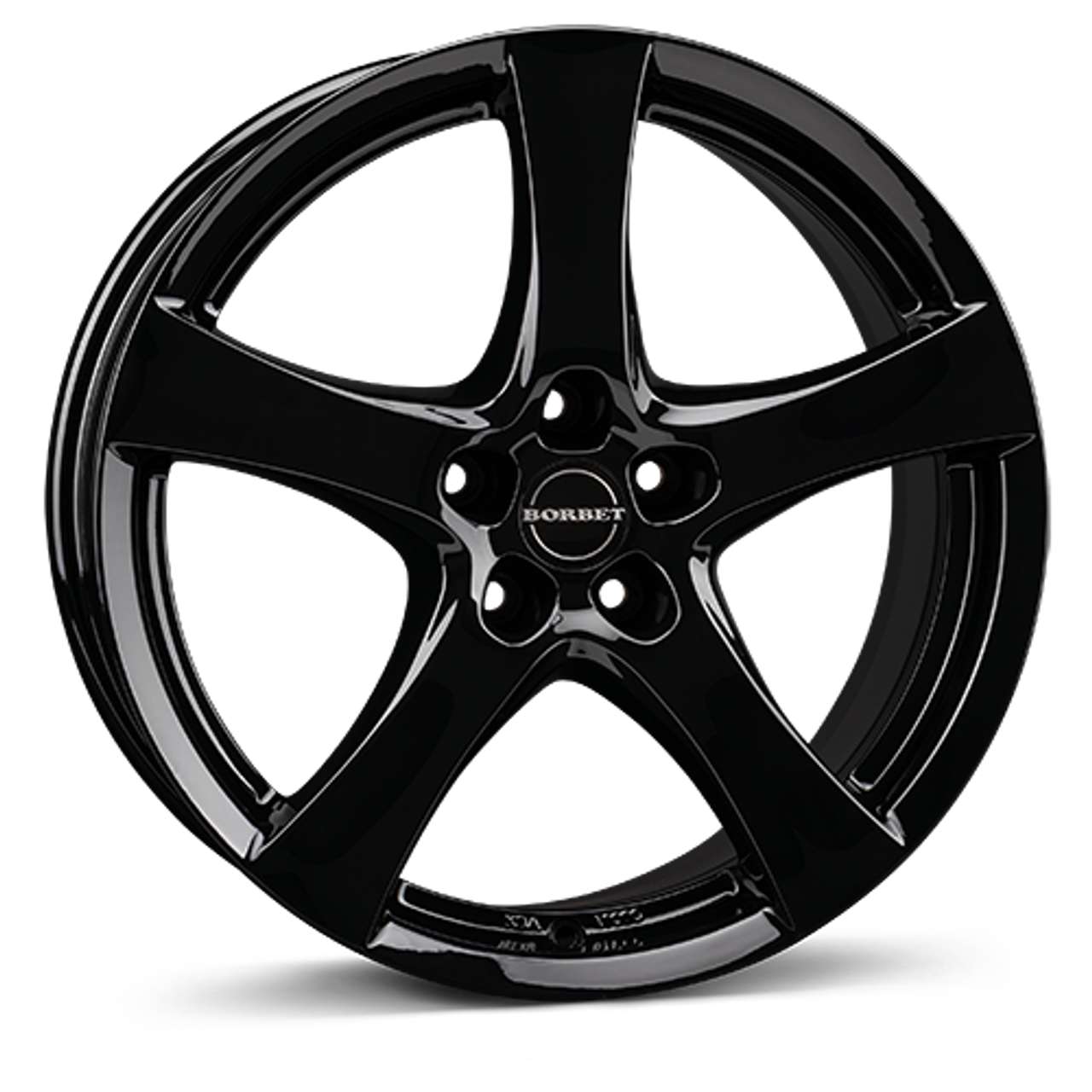 BORBET DESIGN F schwarz glänzend 6.0Jx15 4x100 ET40 von BORBET