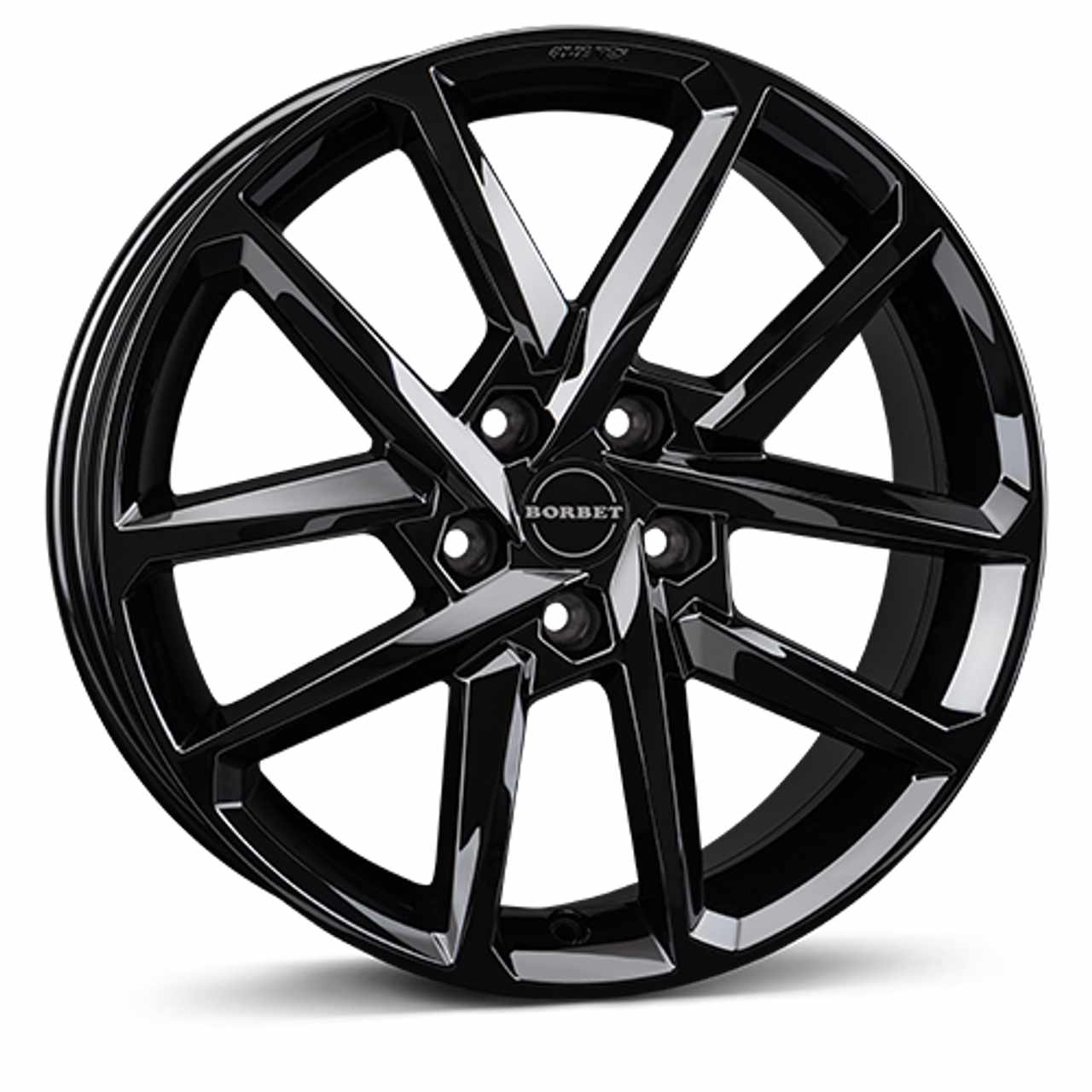 BORBET DESIGN N black glossy 7.0Jx17 4x100 ET44 von BORBET