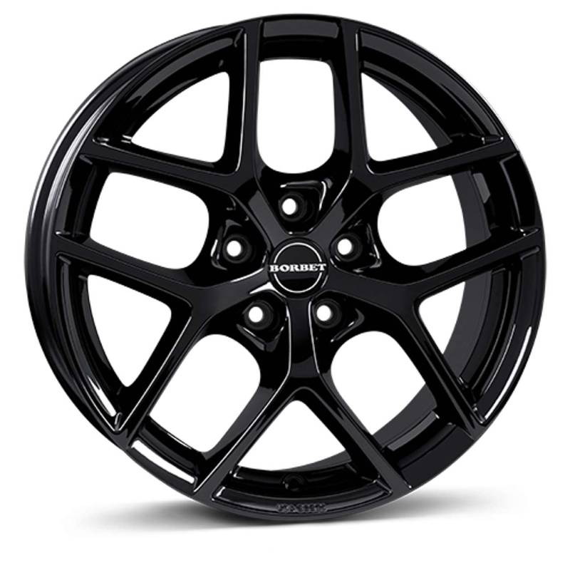 BORBET DESIGN Y black glossy 8.5Jx19 5x108 ET48 von BORBET